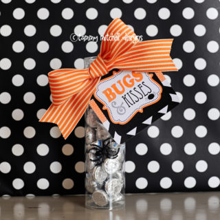 Cute Bugs and Kisses Printable for Halloween — Pink Peppermint Design