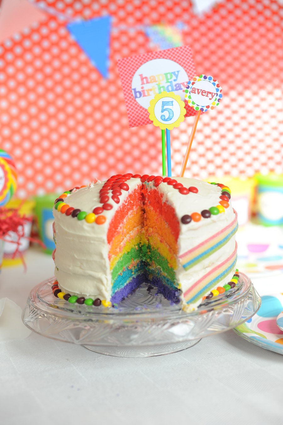 rainbow party ideas