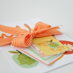 Side view of citrus collection