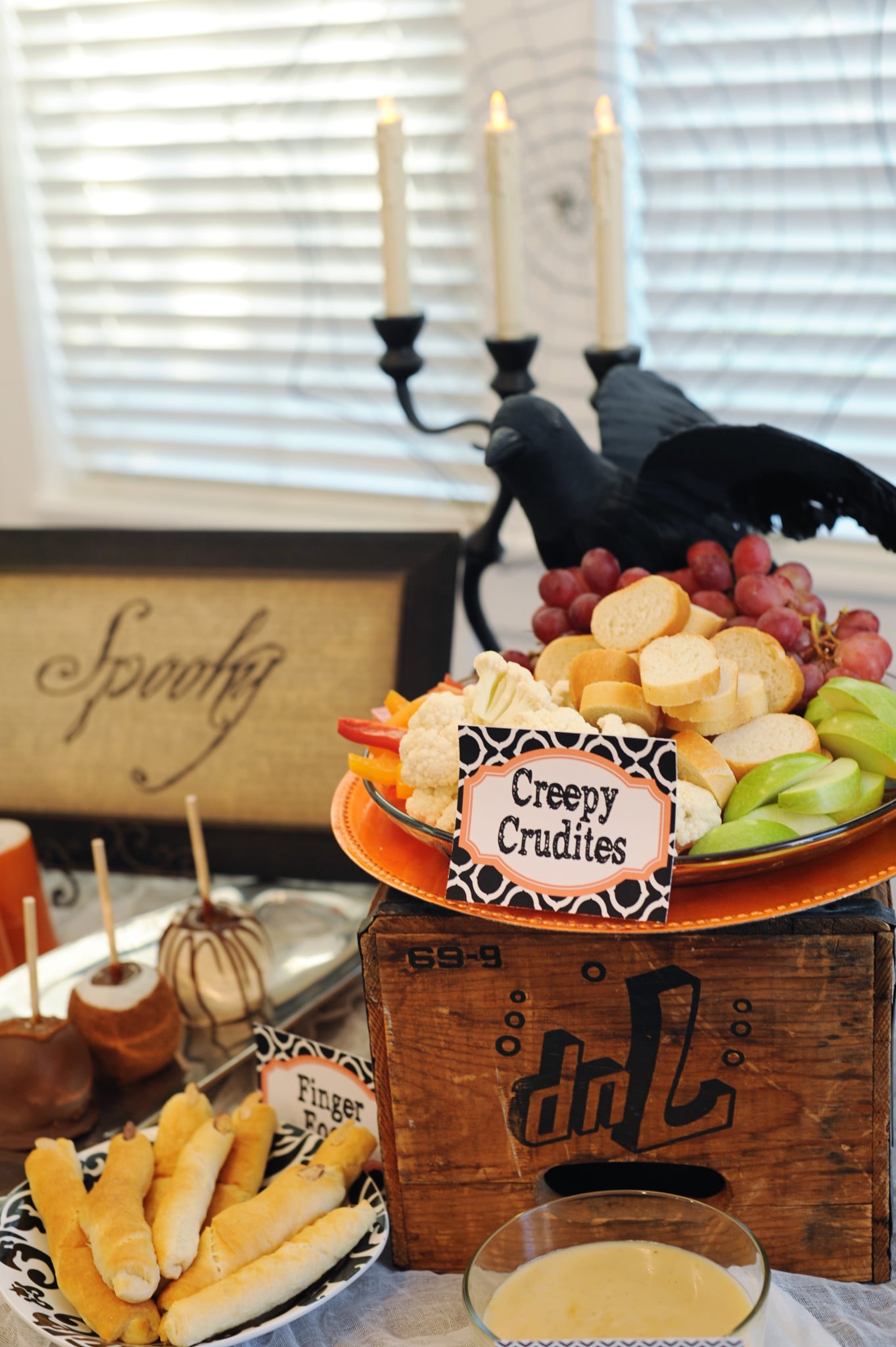Eat: Spooky Halloween Menu — Pink Peppermint Design