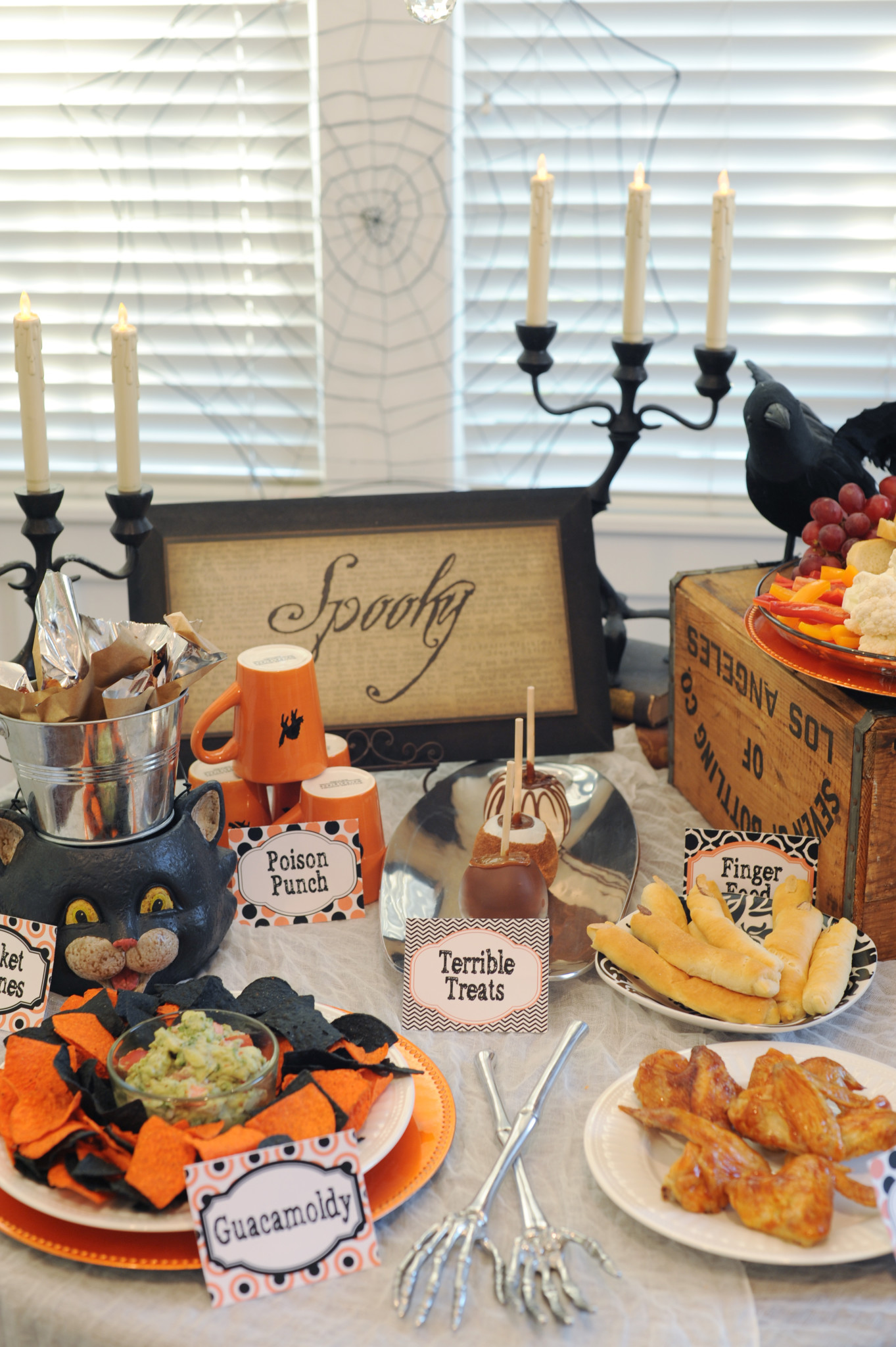 Eat: Spooky Halloween Menu — Pink Peppermint Design