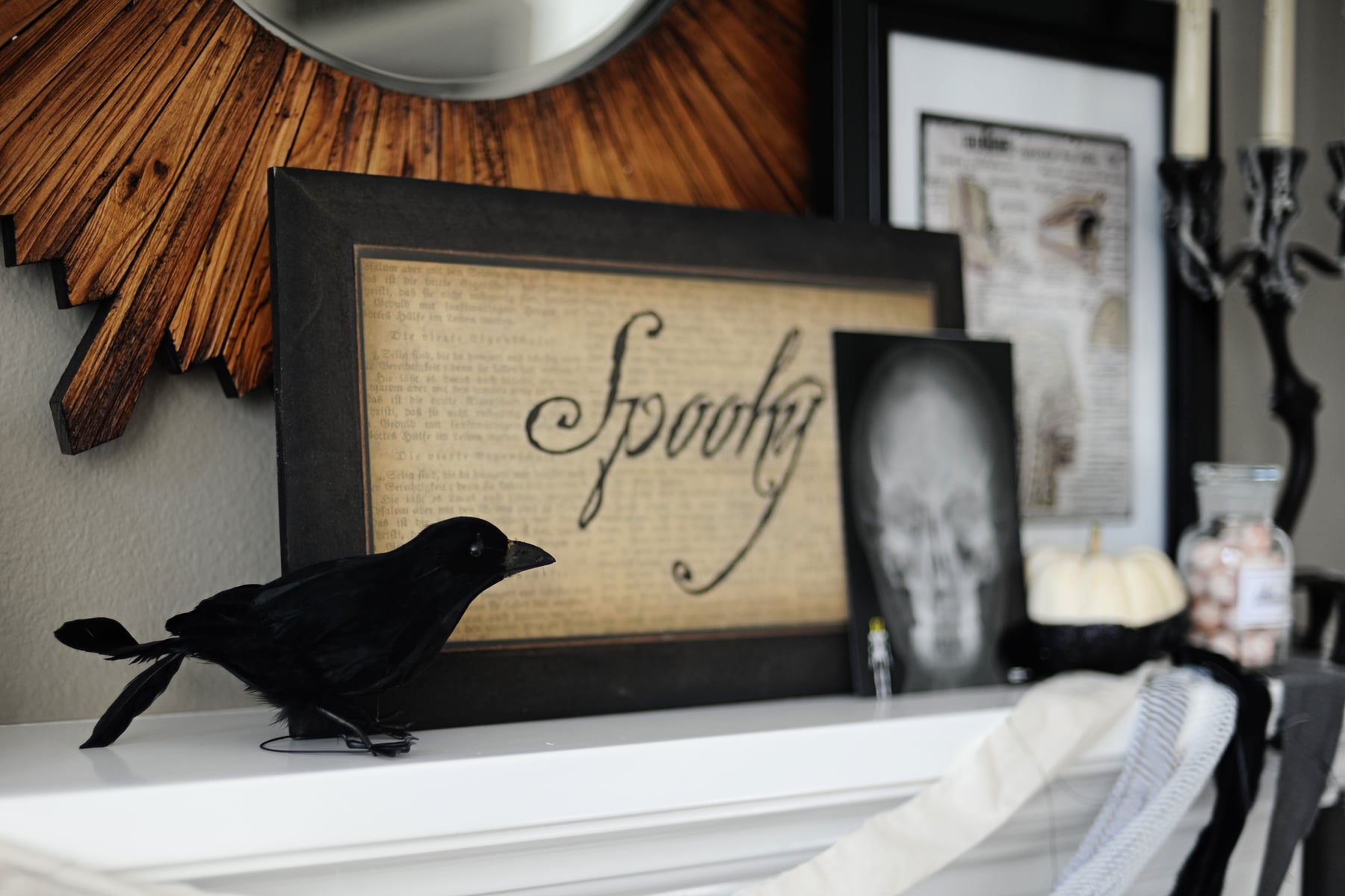 Interior Design: Halloween Home Decor Tour — Pink Peppermint Design