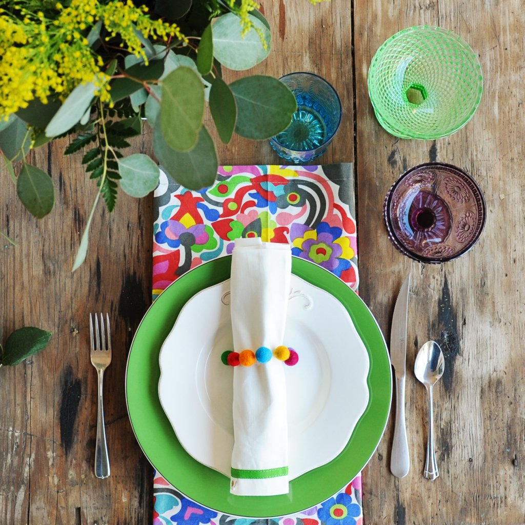 HomeGoods spring table decorating ideas