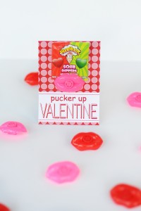 Pucker Up Valentine : Handmade Design Valentine Cards — Pink Peppermint ...