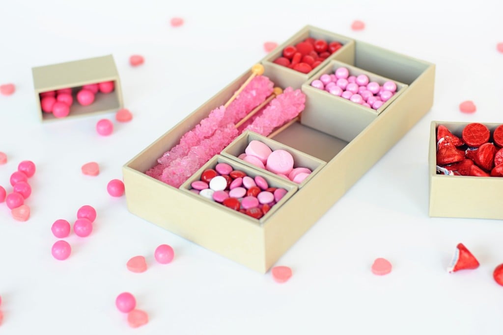 DIY Candy Valentine Gift Box