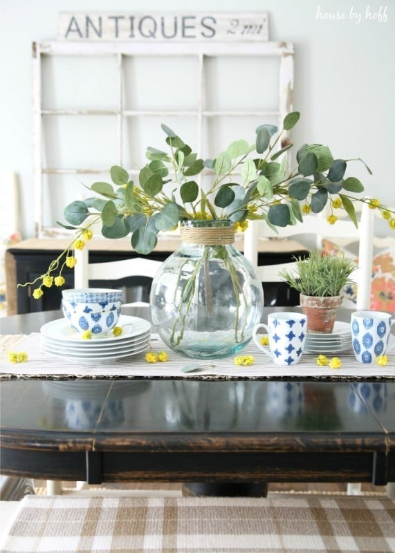 Easy spring decor via house by hoff