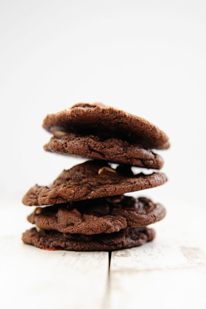 chocolate chocolate chip cookies