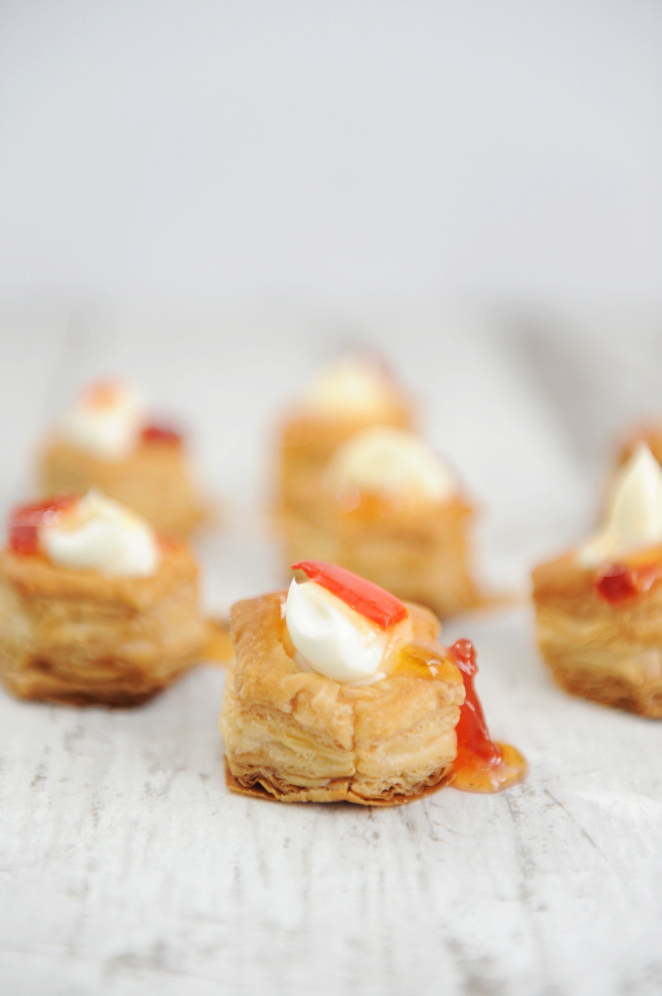 Puff pastry bites