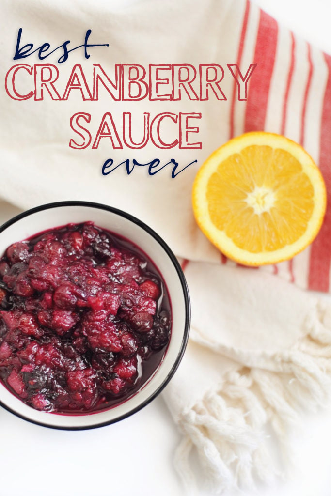 Best cranberry sauce ever