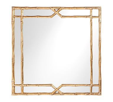 Bamboo mirror