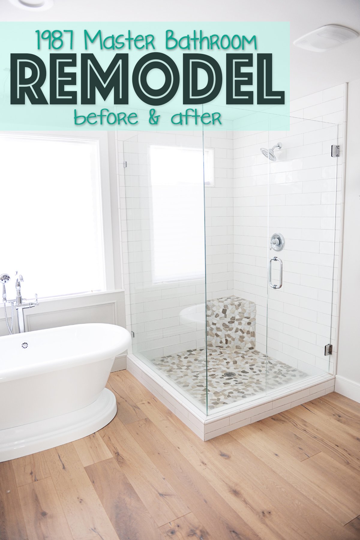 Master bathroom remodel pinterest