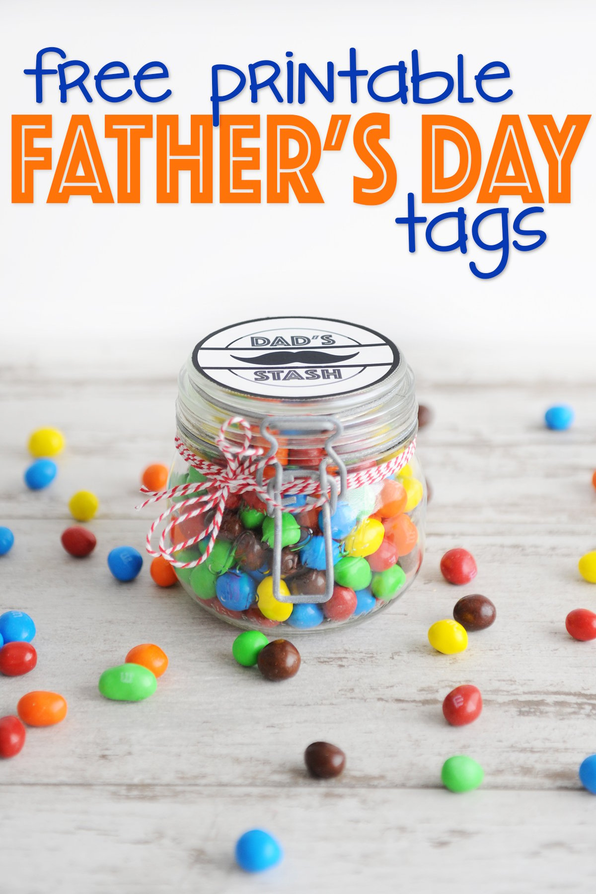 Dads stash printable tags free with text