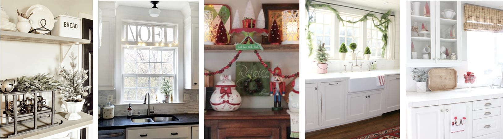 Tuesday christmas kitchen collage