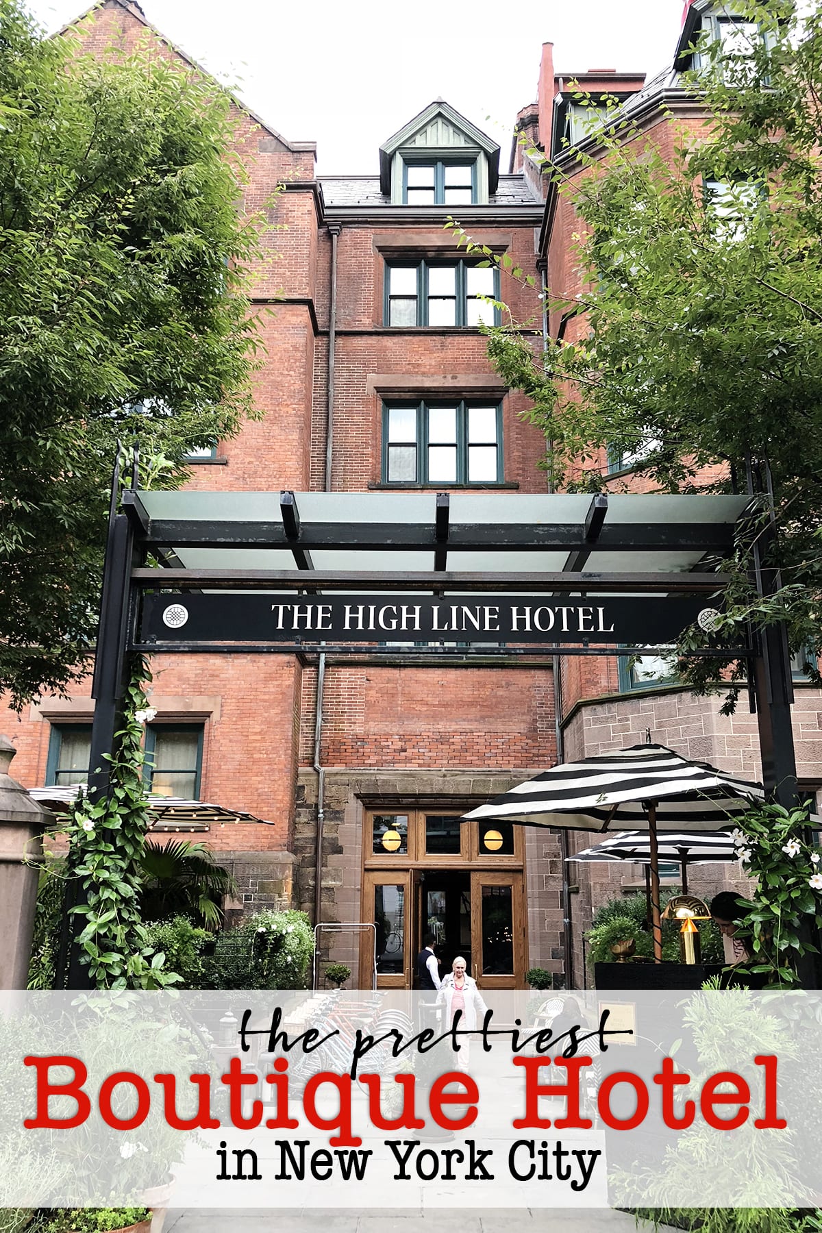 Prettiest Luxury Boutique Hotel in Chelsea NYC The High Line