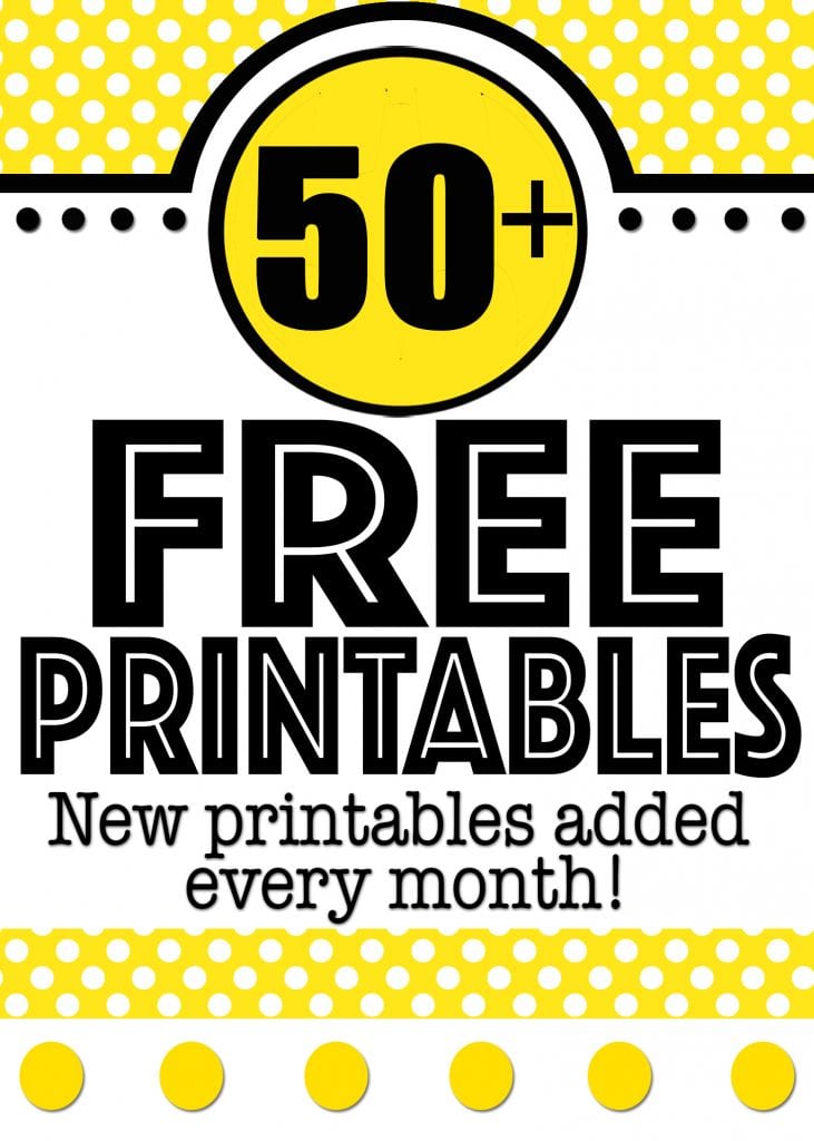 Free Printables Online for Every Occasion — Pink Peppermint Design