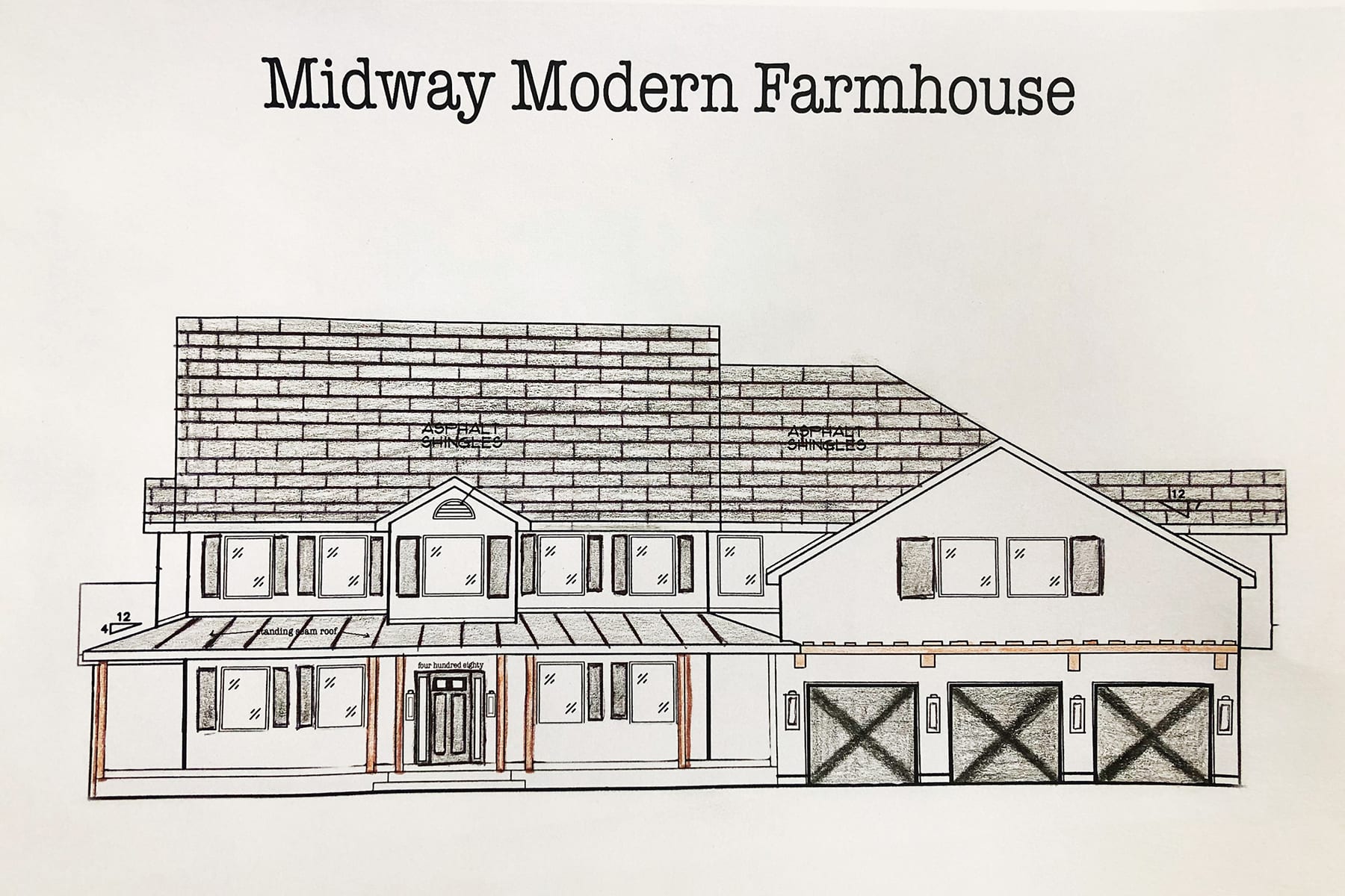 modern farmhouse plans with wrap around porch