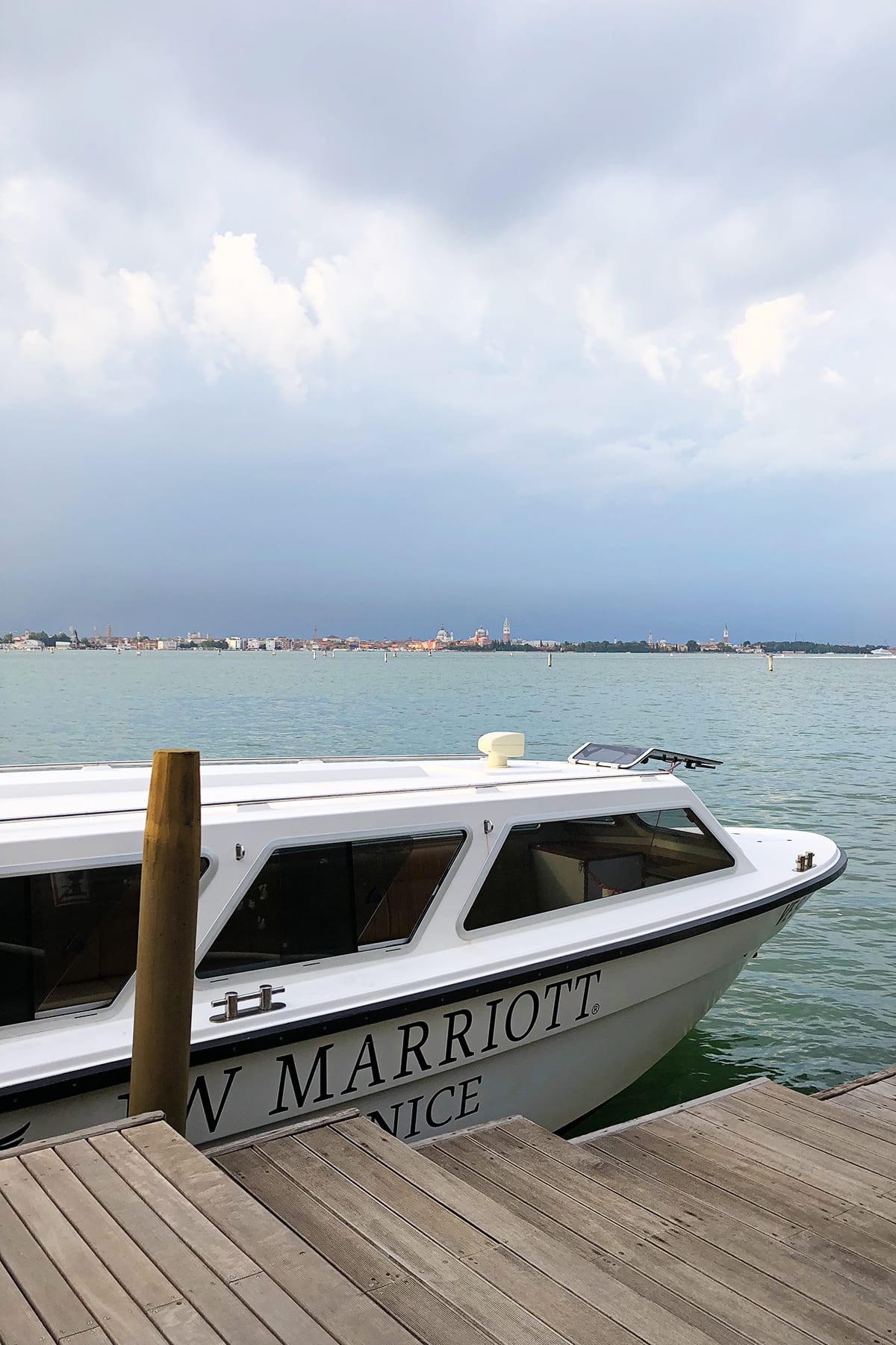 Jw marriott venice italy private water taxi