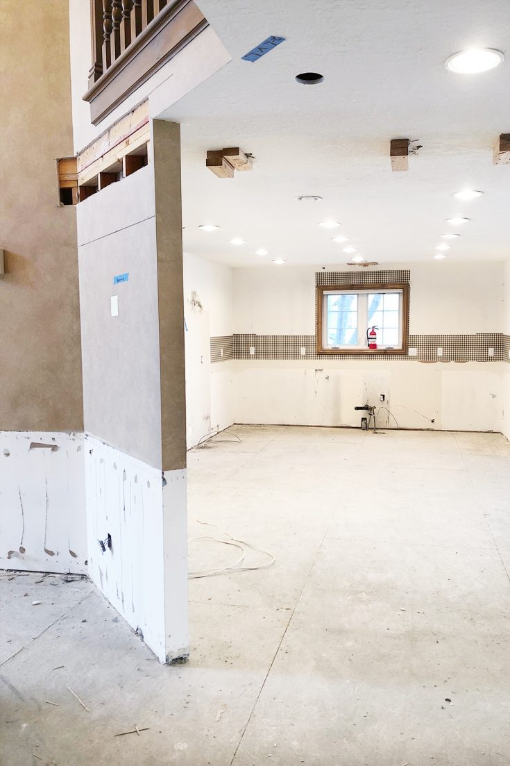 Kitchen Remodel Before and After Wall Removal: Midway Modern Farmhouse ...