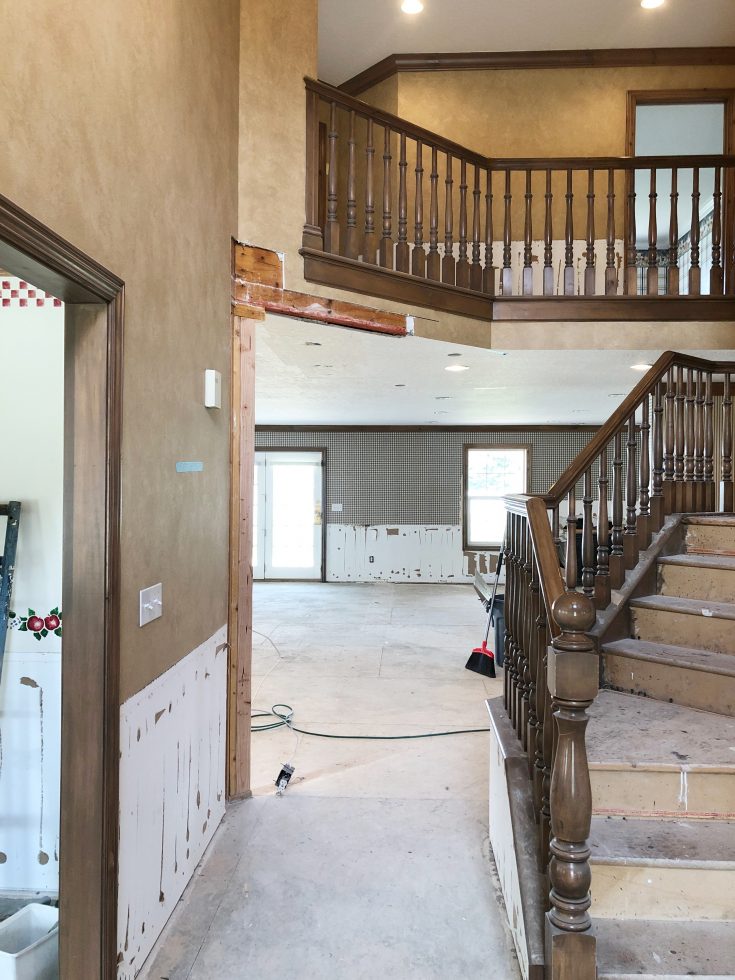 Kitchen Remodel Before and After Wall Removal: Midway Modern Farmhouse ...