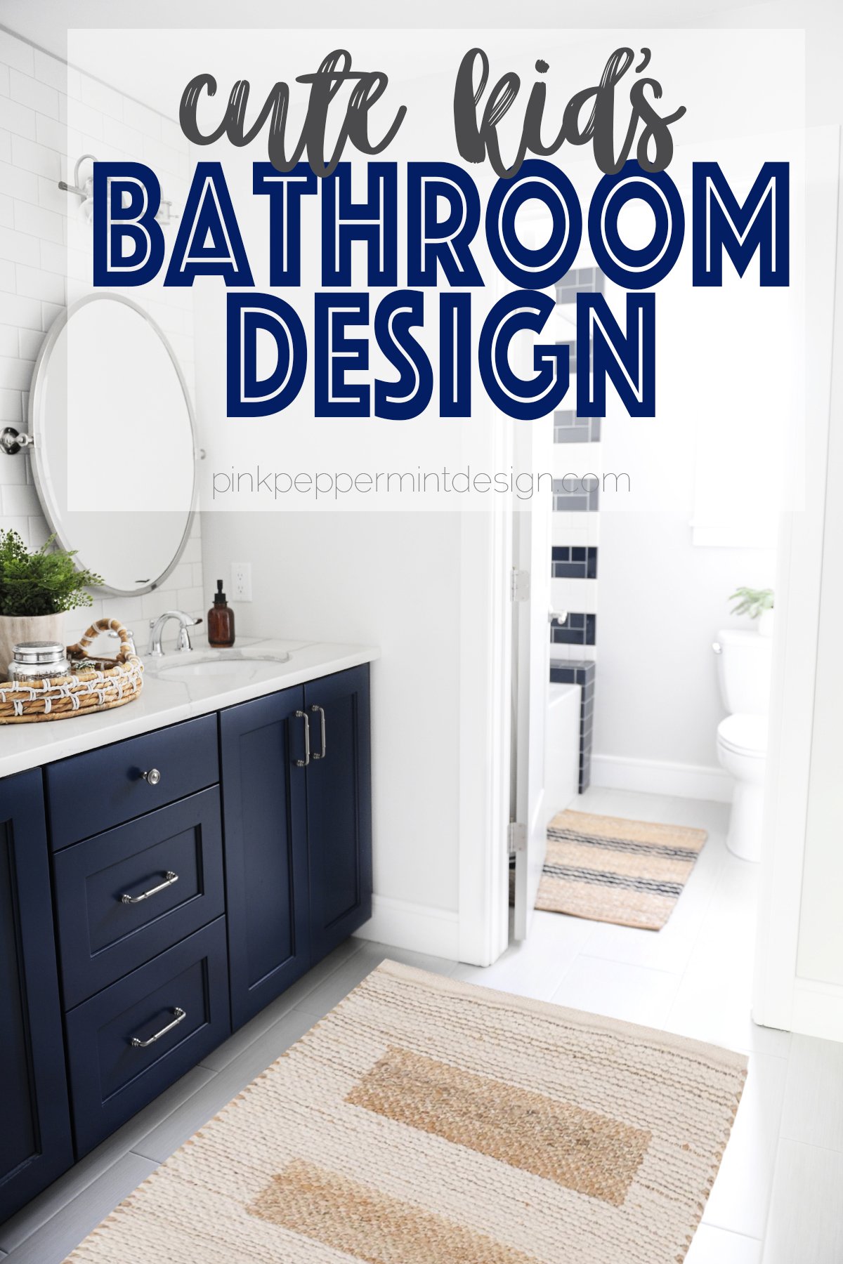 Kids Bathroom Organization Ideas + Free Printable Bathroom Art