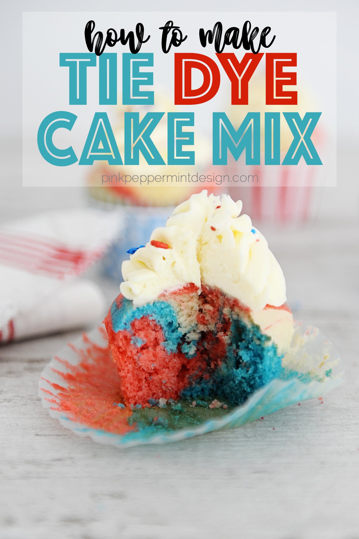 Tie dye cake mix 11