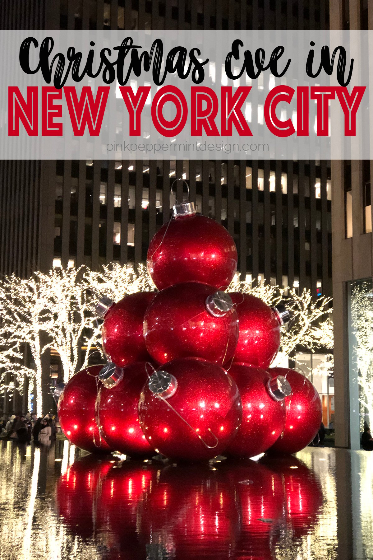 Christmas eve in new york city