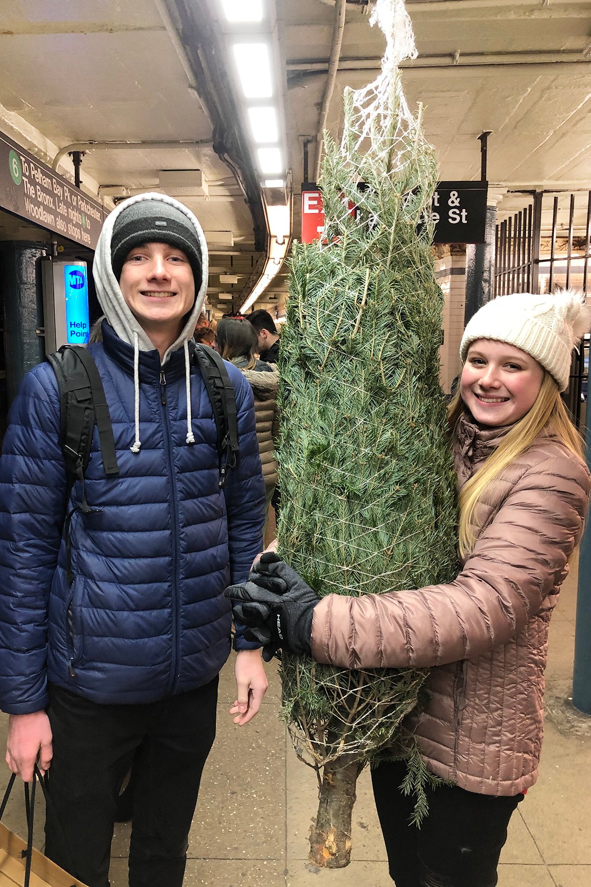 Christmas in new york city with teens