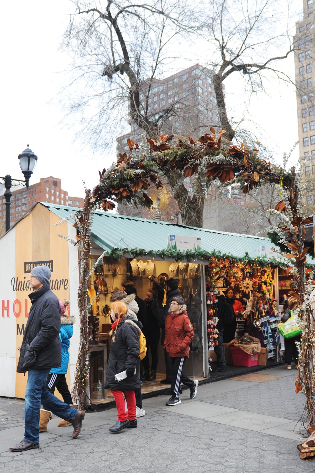 Union square christmas market nyc