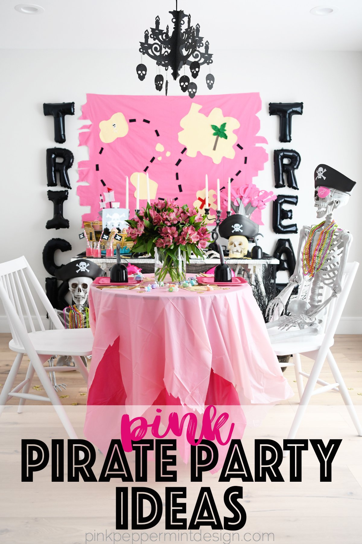 Pink pirate party ideas