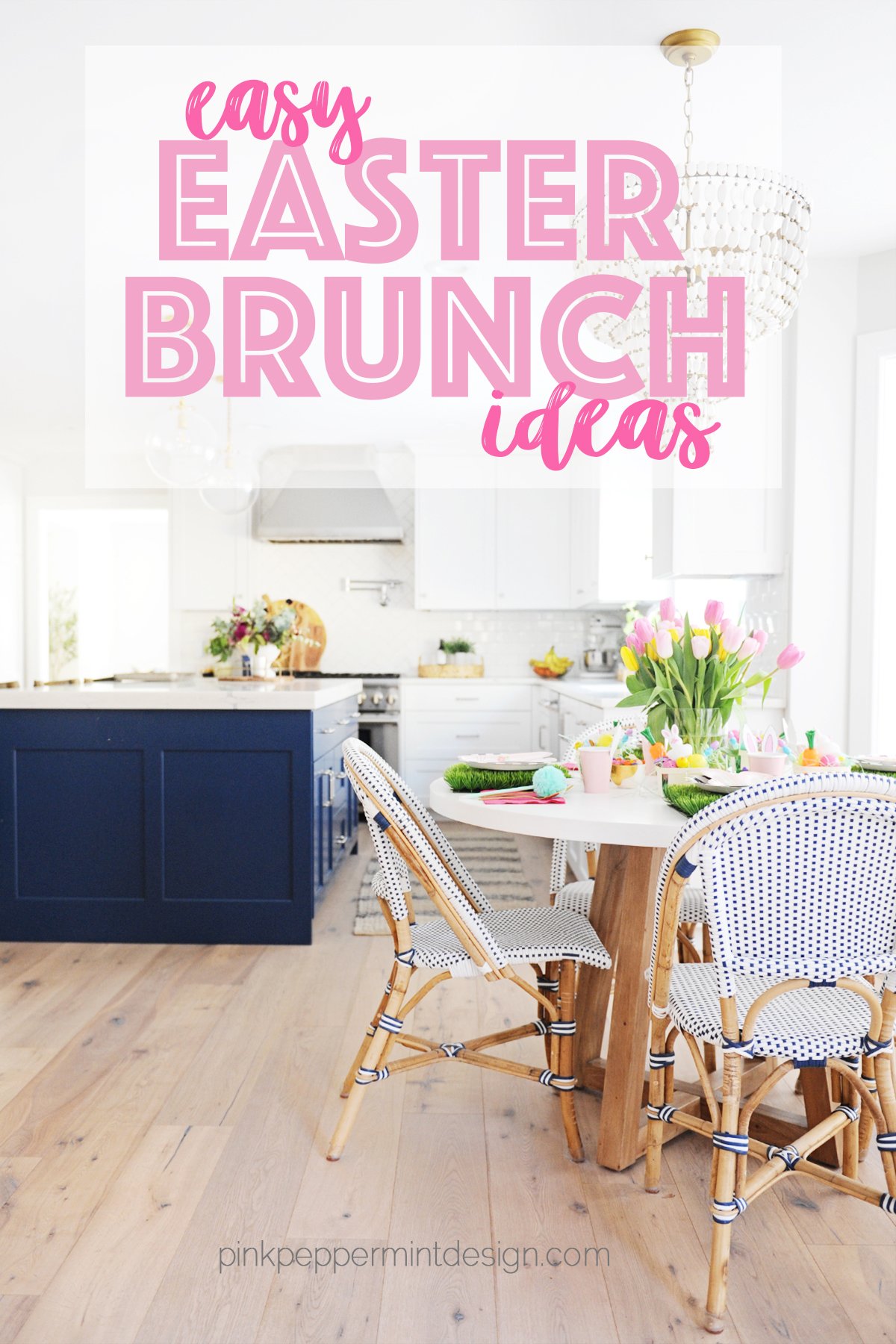 Easter brunch food and decor ideas