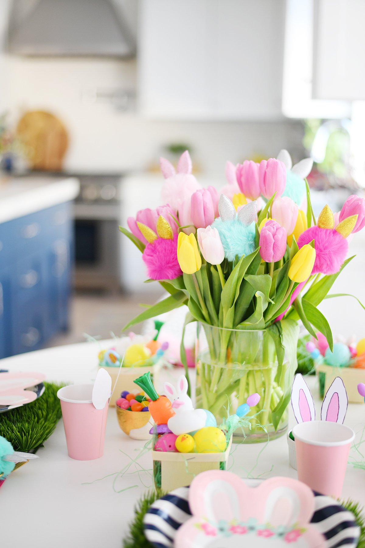 Easter Brunch Tablescape with Affordable Decor - Joyful Derivatives