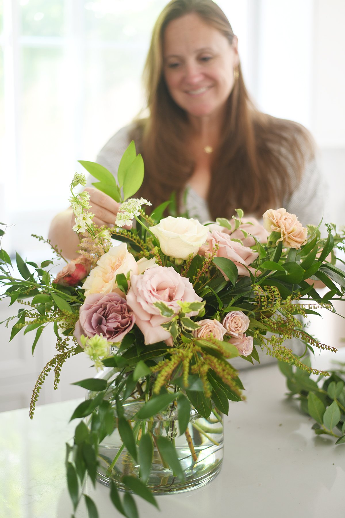 how to make a flower arrangement