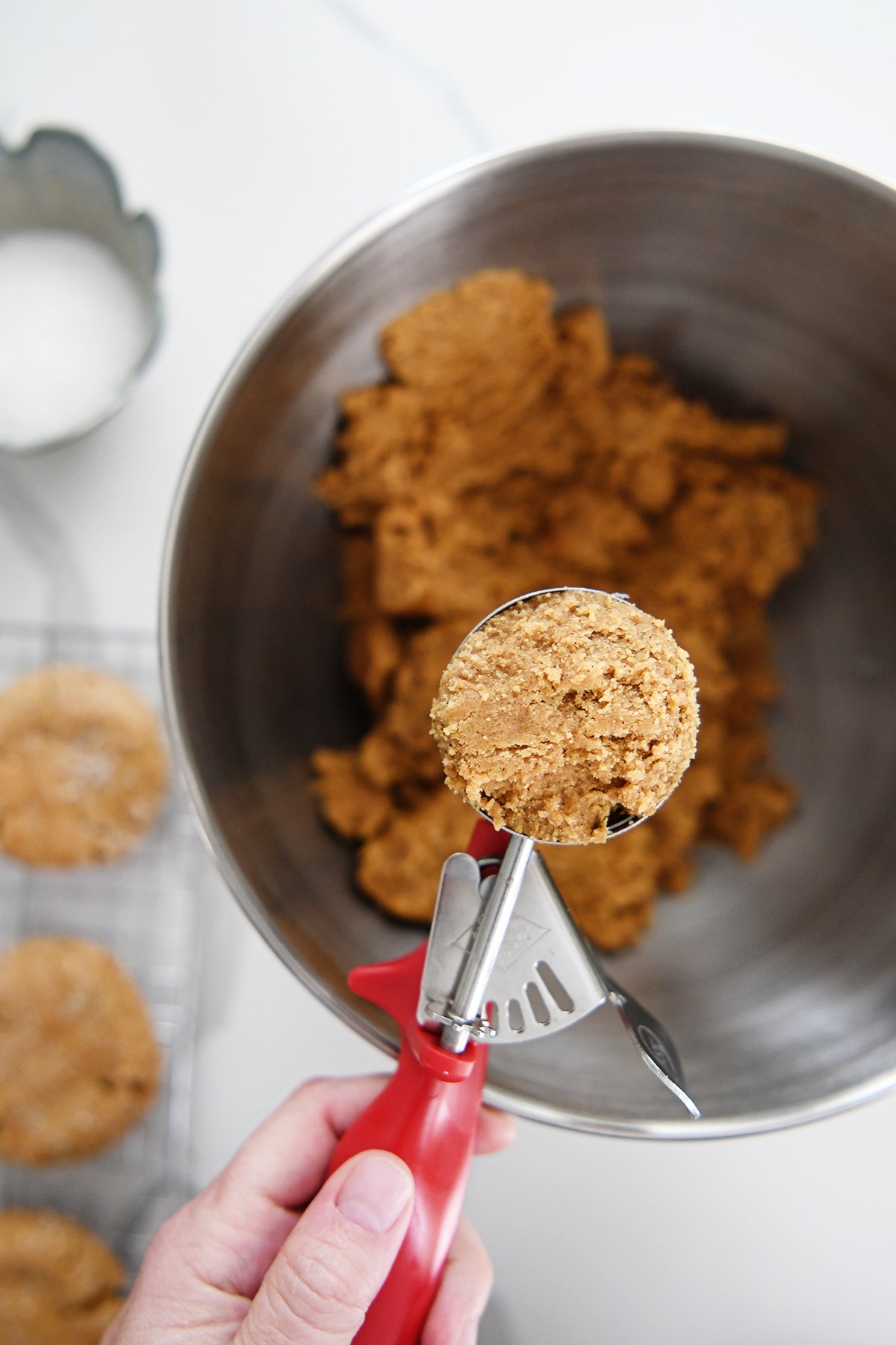 soft and chewy ginger molasses cookies