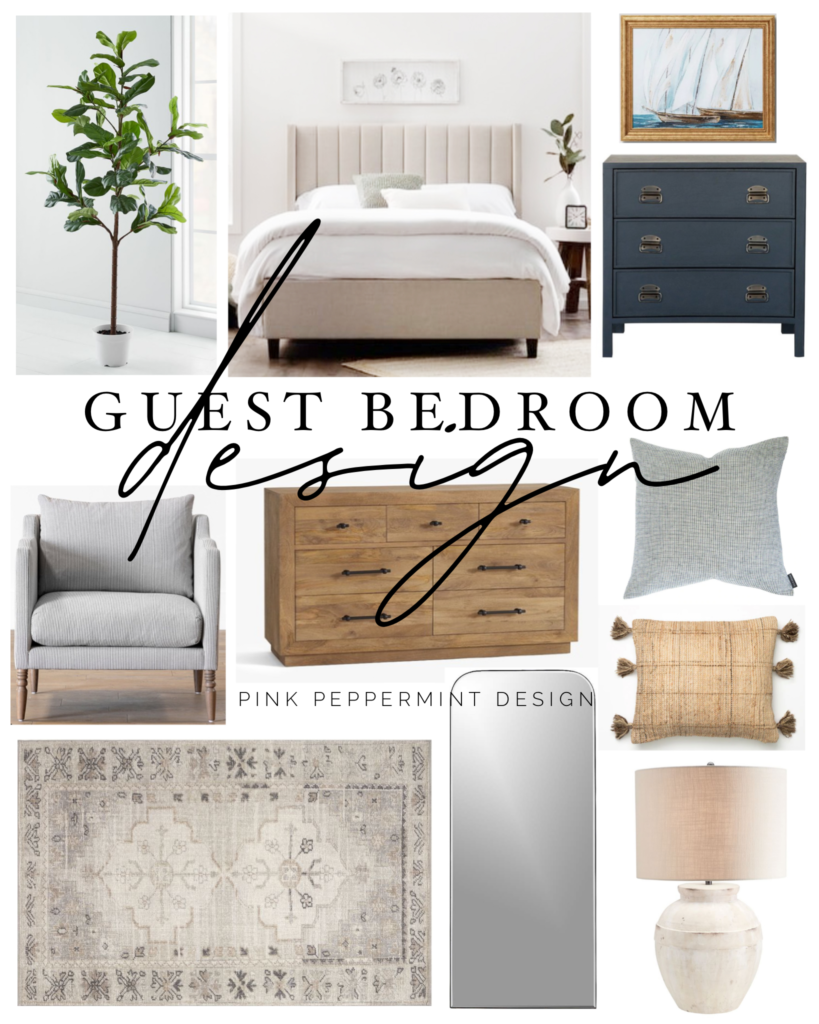 Simple Guest Room Design : Bedroom Remodel Before & After — Pink ...