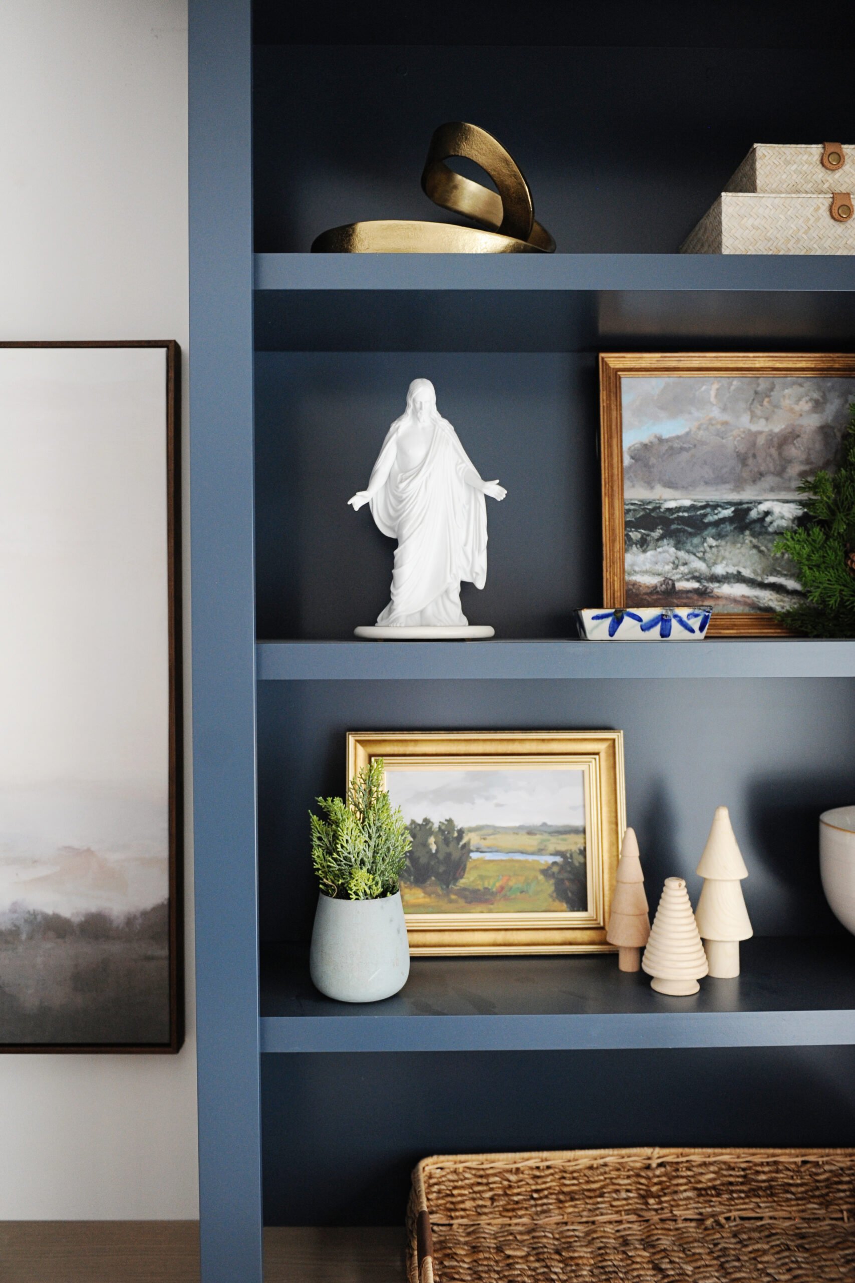 Our Christmas Office Decor — Pink Peppermint Design