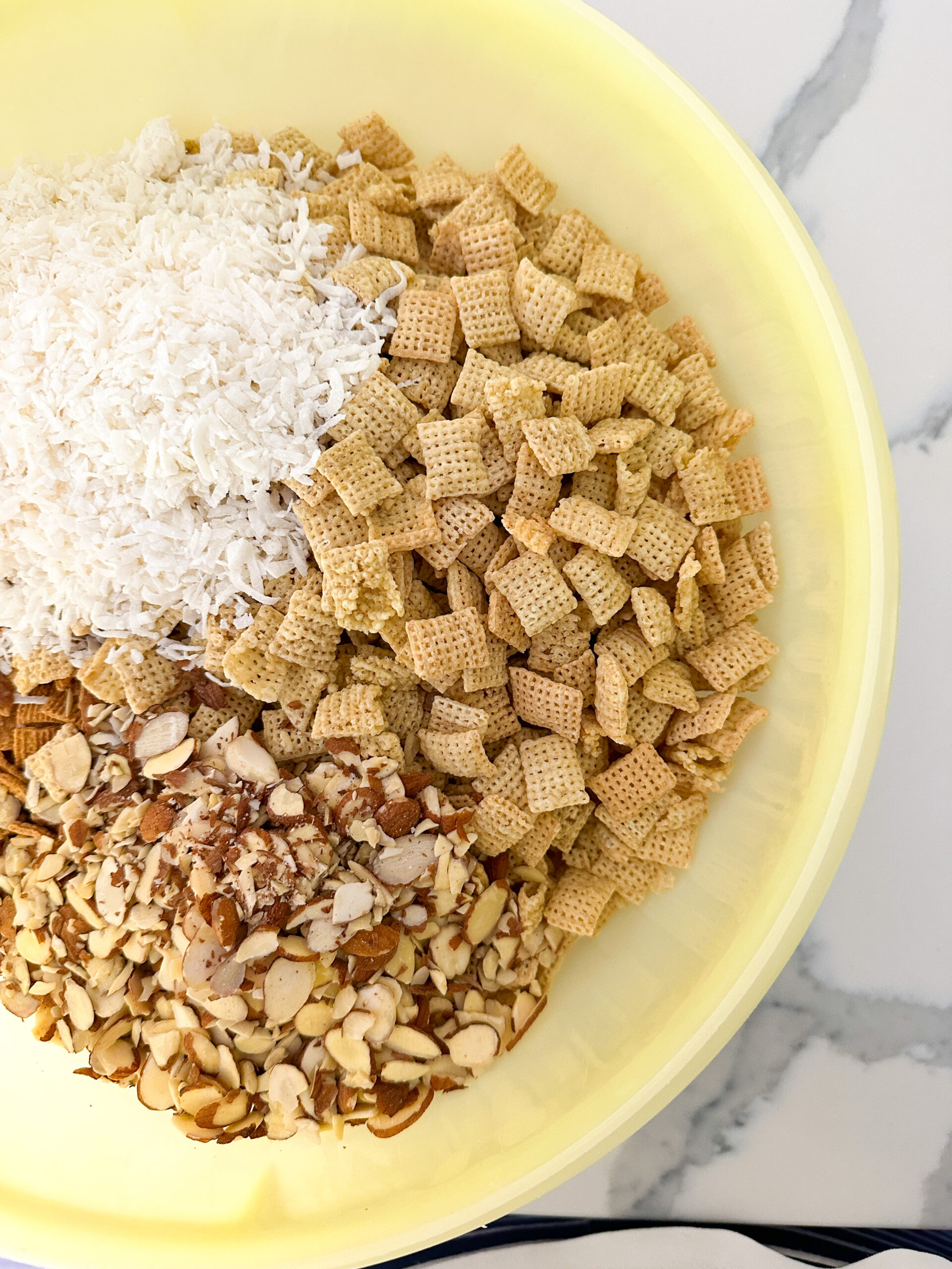 Sweet & Spooky Coconut Almond Chex Mix — Pink Peppermint Design