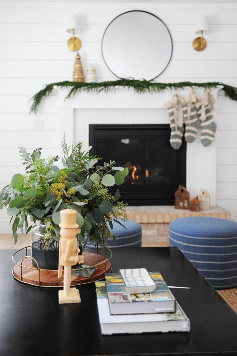 Our Christmas Family Room Decor — Pink Peppermint Design