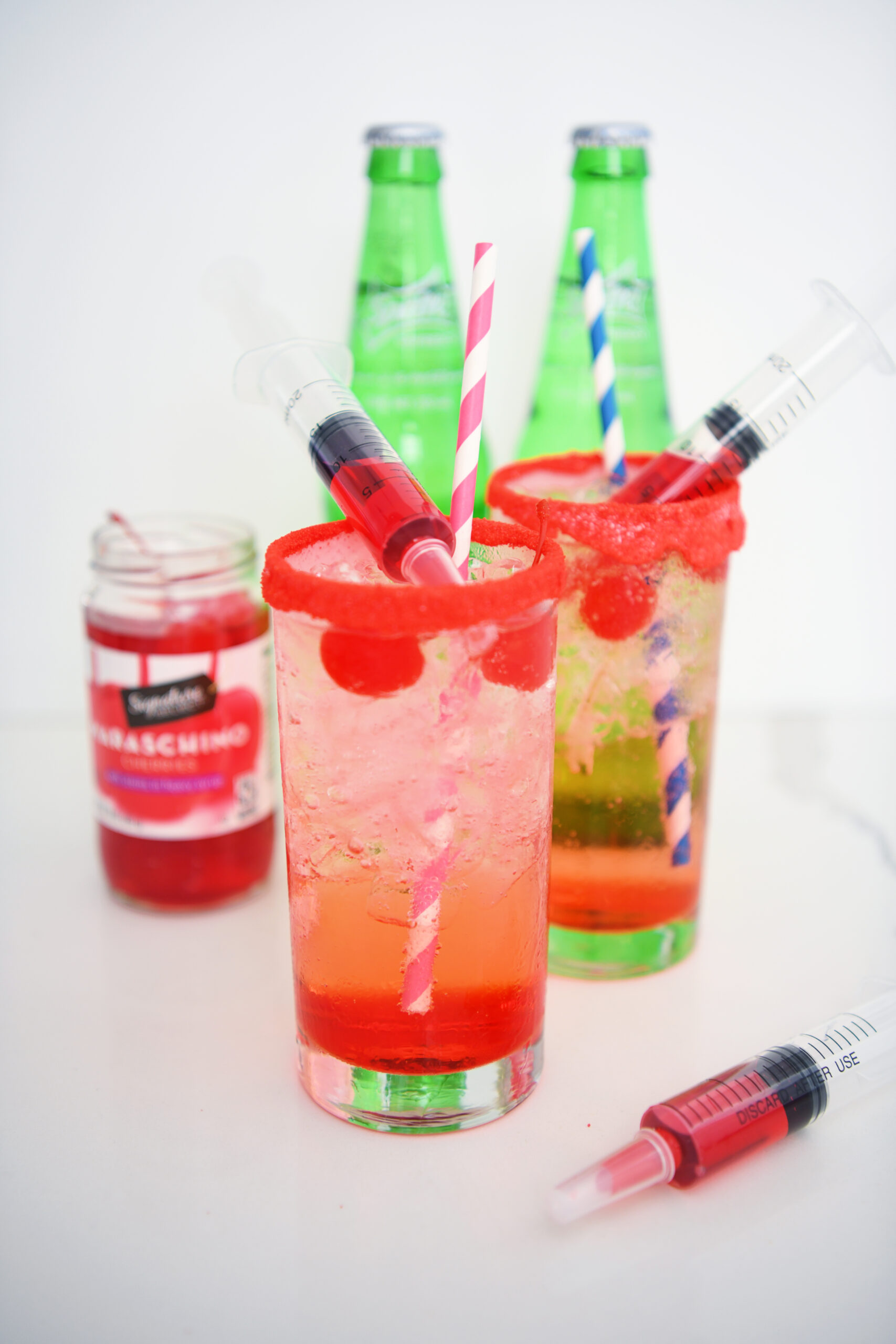 Easy Spooky Shirley Temple Halloween Mocktail Recipe — Pink Peppermint Design