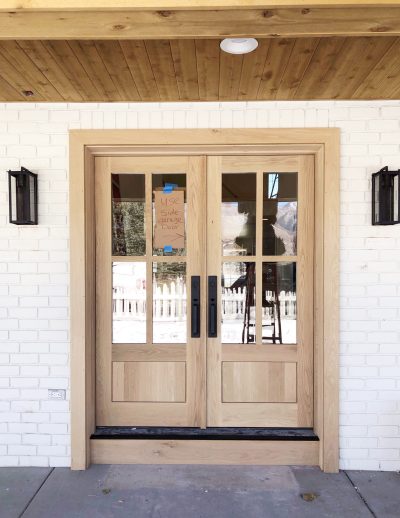 modern farmhouse remodel before and after