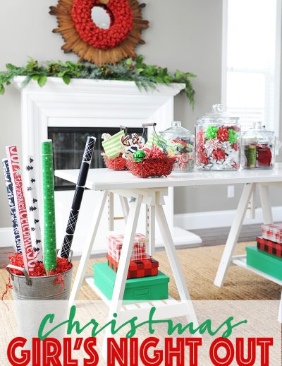 Christmas girls night party