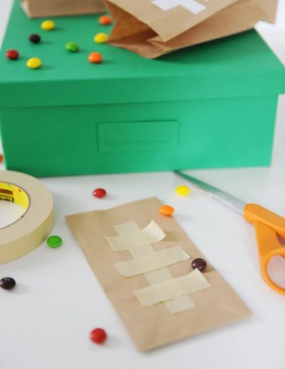 DIY Football Party Favor Bags