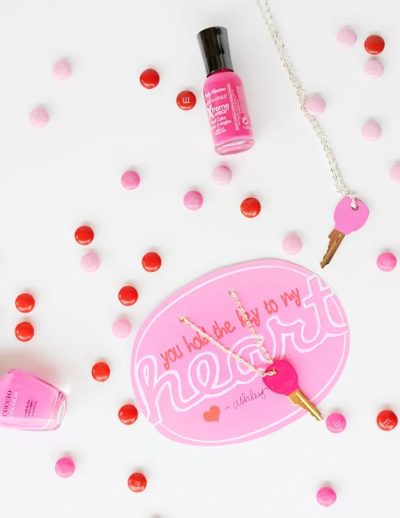 DIY Key to My heart Valentine Printable