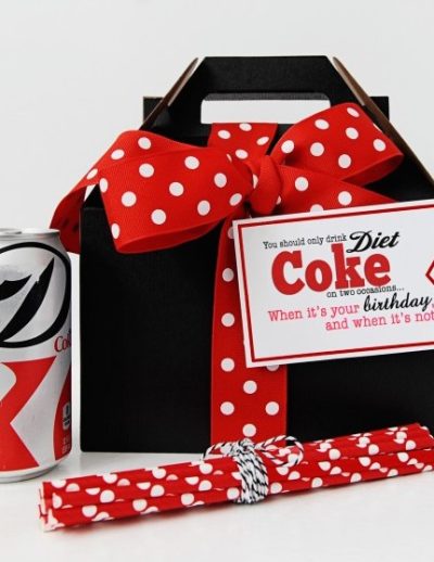 Diet coke birthday package pink peppermint prints tammy mitchell blog header 1024x585