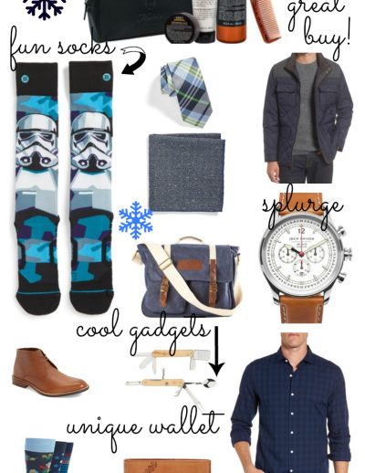 Gifts for him collage