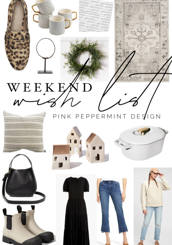 the weekend wish list