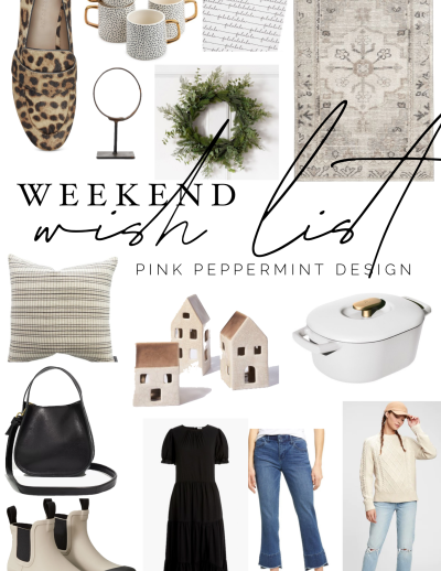 the weekend wish list