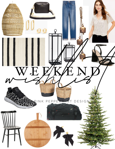 weekend wishlist