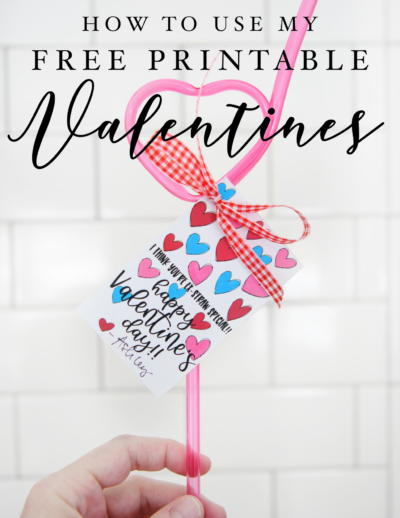 happy valentines day printable
