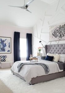 Pink master bedroom 3