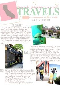 Pink peppermint travels san diego downtown